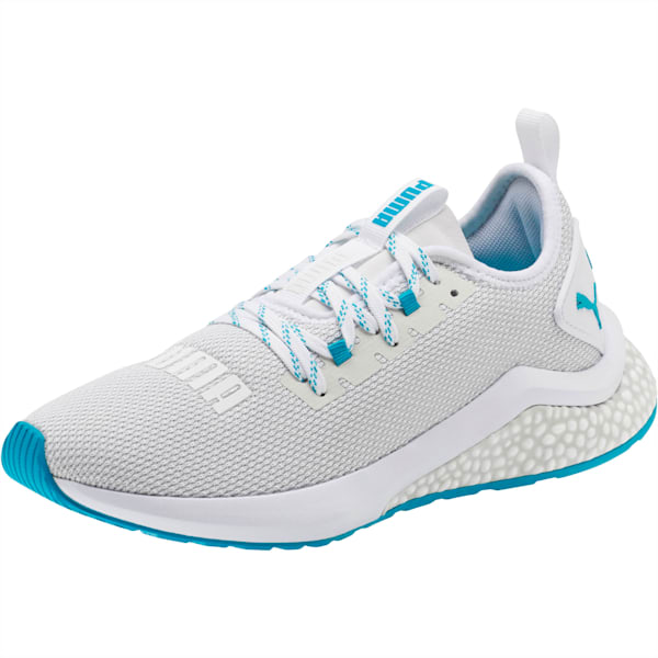Hybrid NX Women's Running Shoes, Puma White-Caribbean Sea, extralarge-IND