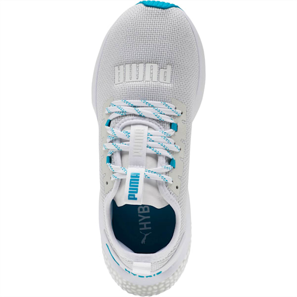 Hybrid NX Women's Running Shoes, Puma White-Caribbean Sea, extralarge-IND