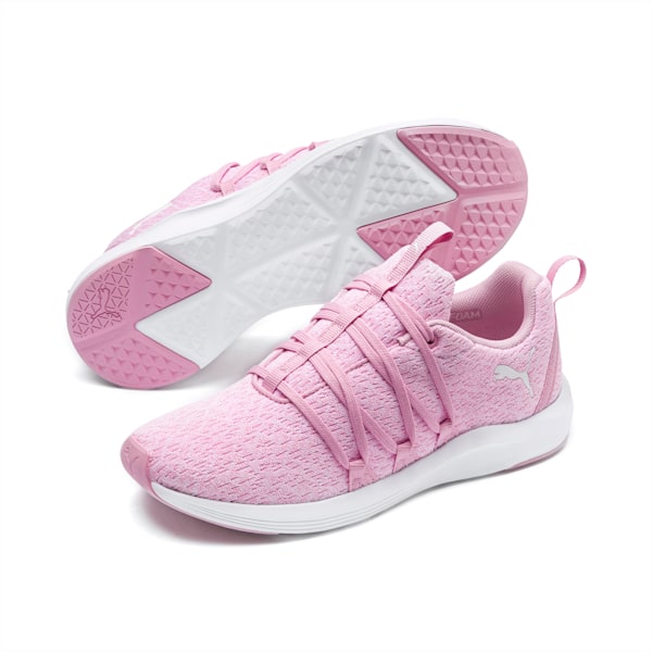 Prowl Alt Knit Women's Training Shoes, Pale Pink-Puma White, extralarge