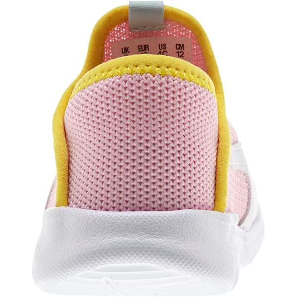 Bao 3 Sock Toddler Shoes, Pale Pink-Puma White-Blazing Yellow, extralarge