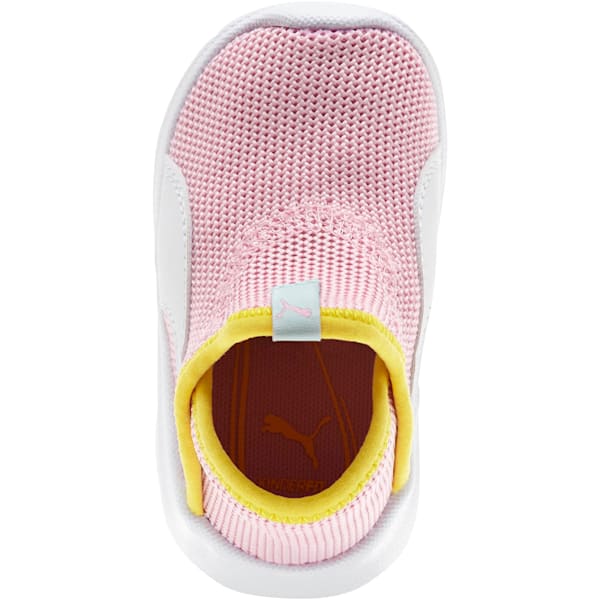 Bao 3 Sock Toddler Shoes, Pale Pink-Puma White-Blazing Yellow, extralarge