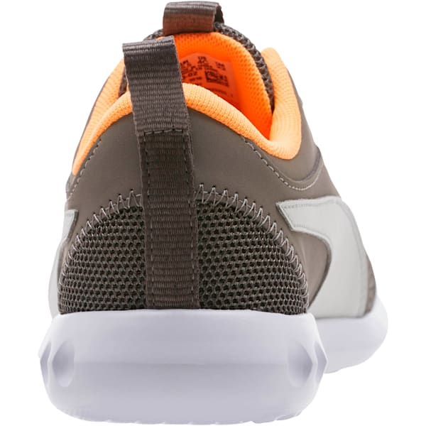 Carson 2 Casual Sneakers JR, Charcoal Gray-Glacier Gray-Orange Pop, extralarge