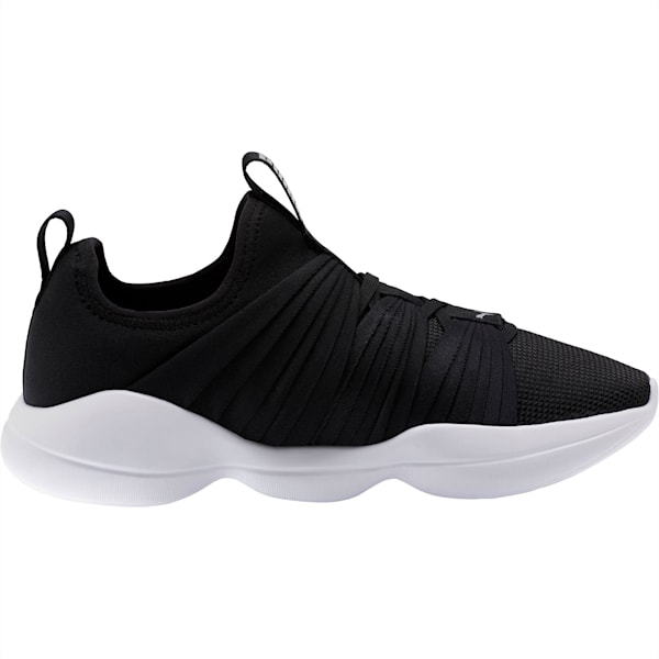 Flourish Stellar Women’s Training Shoes, Puma Black-Puma White, extralarge