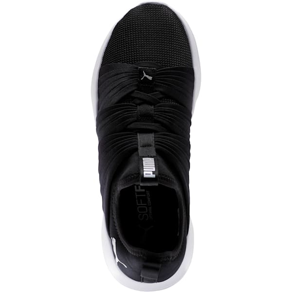 Flourish Stellar Women’s Training Shoes, Puma Black-Puma White, extralarge