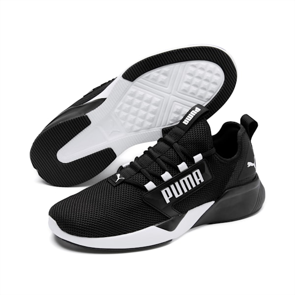 Retaliate Men's Training Shoes, Puma Black-Puma White, extralarge
