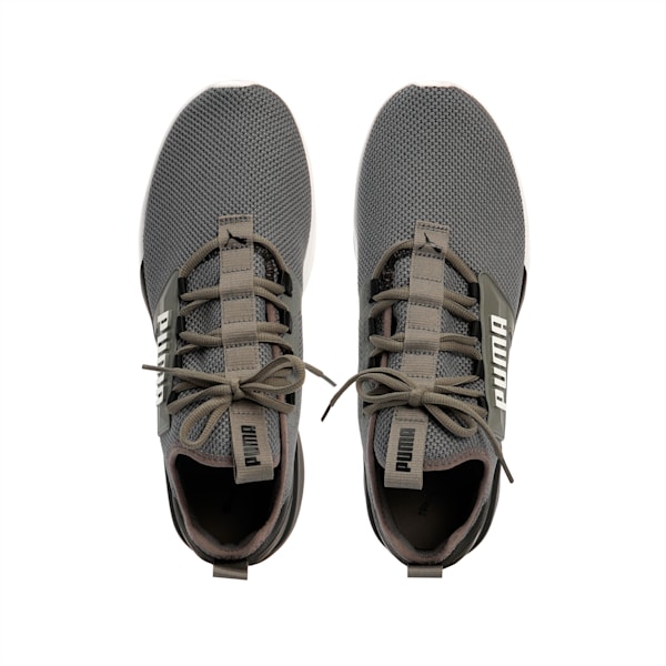 Retaliate SoftFoam Men's Running Shoes, CASTLEROCK-Puma Black-Puma White