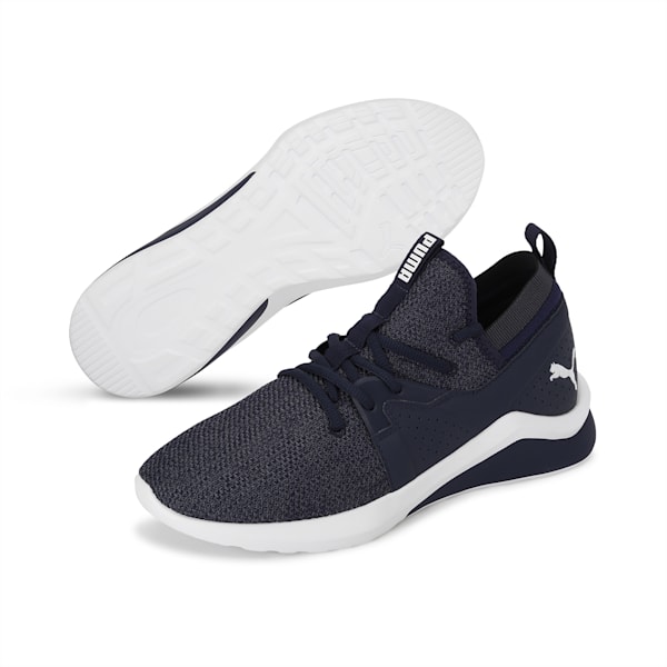 Emergence Men's Running Shoes, Peacoat-Puma White, extralarge-AUS