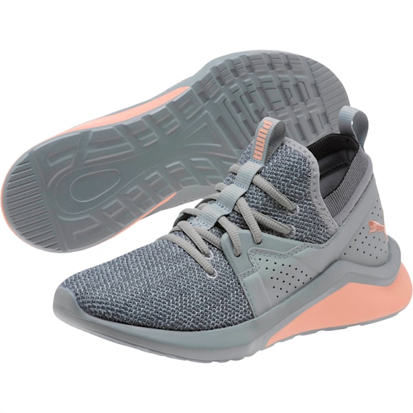 Emergence Women’s Sneakers, Quarry-Peach Bud, extralarge