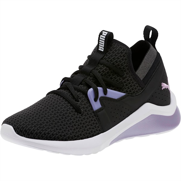 Emergence Cosmic Women’s Sneakers, Puma Black-Sweet Lavender, extralarge