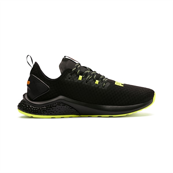 HYBRID NX Daylight Men’s Running Shoes, Puma Black-Fizzy Yellow-Orange Pop, extralarge