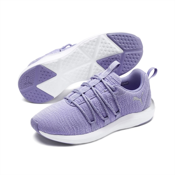 Prowl Alt Metallic Women's Training Shoes, Sweet Lavender-Puma White, extralarge-IND