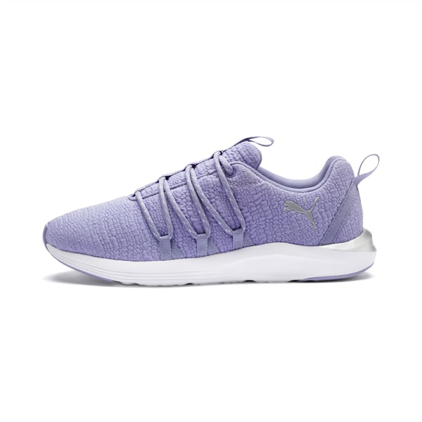 Prowl Alt Metallic Women's Training Shoes, Sweet Lavender-Puma White, extralarge-IND