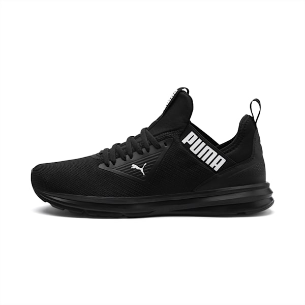 Enzo Beta Men's Running Shoes, Puma Black-Puma Black, extralarge-IND