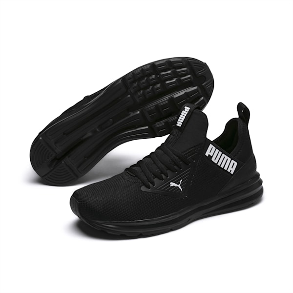 Enzo Beta Men's Running Shoes, Puma Black-Puma Black, extralarge-IND
