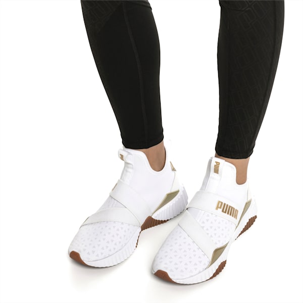 Puma defy blanc deals