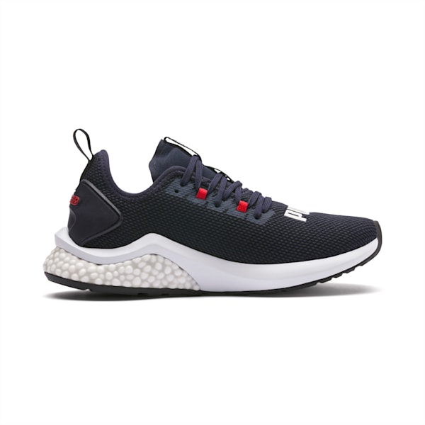 HYBRID NX Running Shoes JR, Peacoat-High Risk Red-Puma White, extralarge