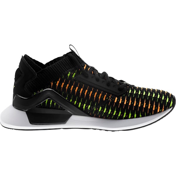 Rogue Corded Men’s Sneakers, Puma Black-Orange Pop, extralarge