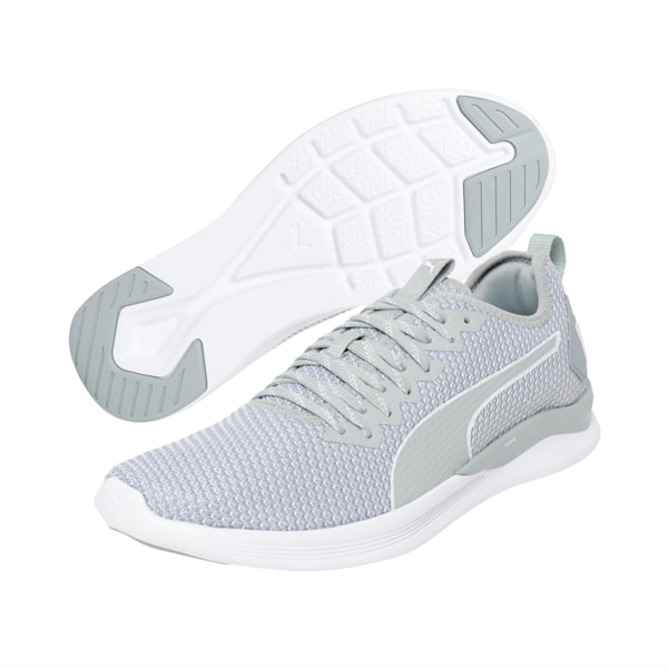 Ignite Flash FS Men's Running Shoes, Quarry-Puma White, extralarge-IND
