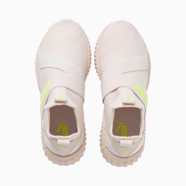 Defy Mid Core Women’s Training Shoes, Pastel Parchment-Puma White, extralarge