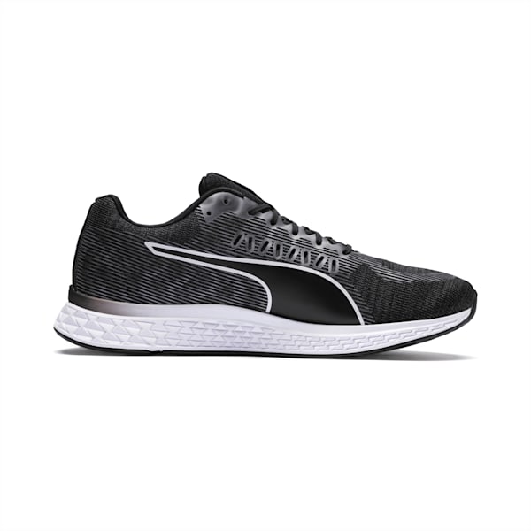 SPEED Sutamina Men's Running Shoes, Puma Black-Puma White, extralarge