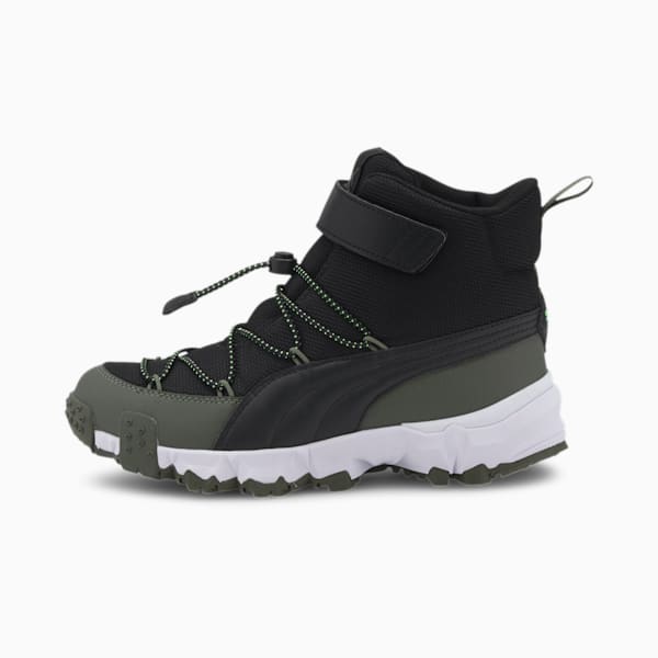 Maka V Sneakers Big Kids, Thyme-Puma Black, extralarge