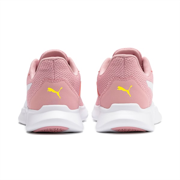 INTERFLEX SoftFoam+ Unisex Running Shoes, Bridal Rose-Yellow Alert, extralarge-IND
