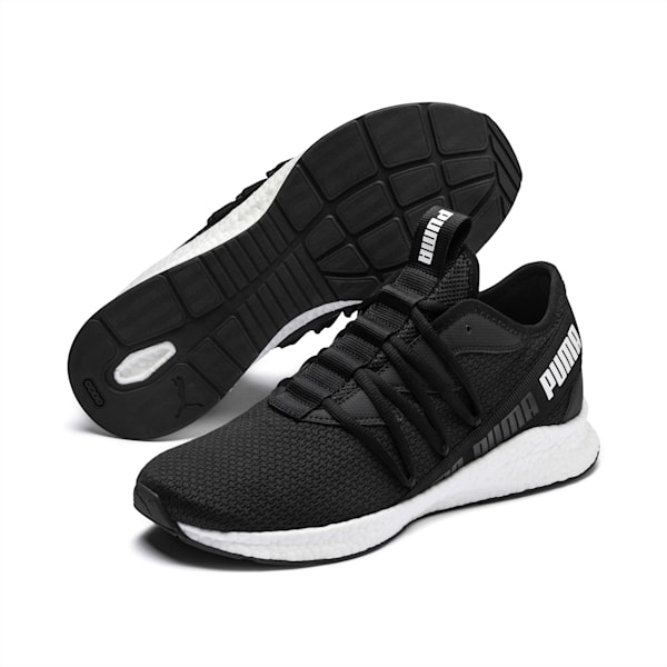 NRGY Star Unisex Running Shoes, Puma Black-Puma White, extralarge-IND