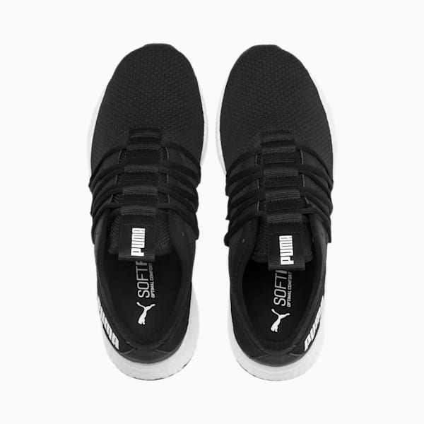 NRGY Star Men's Running Shoes, Puma Black-Puma White, extralarge
