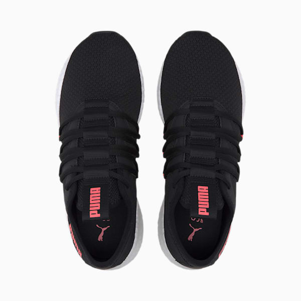 NRGY Star Unisex Running Shoes, Puma Black-Ignite Pink, extralarge-IND