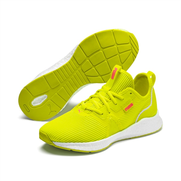 NRGY Star Femme Women’s Running Shoes, Yellow Alert-Pink Alert, extralarge