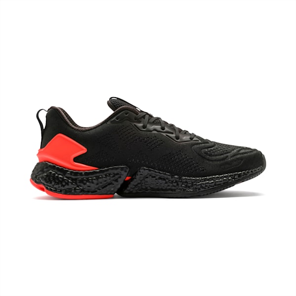 SPEED Orbiter Men's Running Shoes, Puma Black-Nrgy Red-Yellow Alert, extralarge