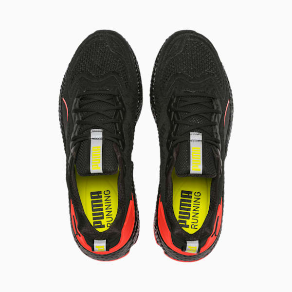 SPEED Orbiter Men's Running Shoes, Black-Nrgy Red-Yellow, extralarge