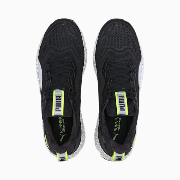 SPEED Orbiter Men's Running Shoes, Puma Black-Yellow Alert-Puma White, extralarge