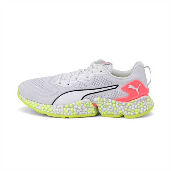 HYBRID SPEED Orbiter Women's Running Shoes, Puma White-Yellow Alert, extralarge-IND