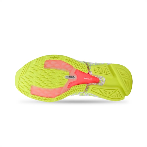 HYBRID SPEED Orbiter Women's Running Shoes, Puma White-Yellow Alert, extralarge-IND