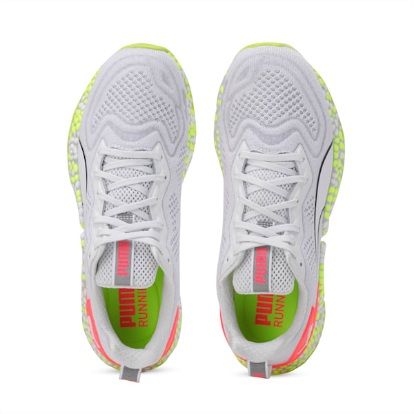 HYBRID SPEED Orbiter Women's Running Shoes, Puma White-Yellow Alert, extralarge-IND