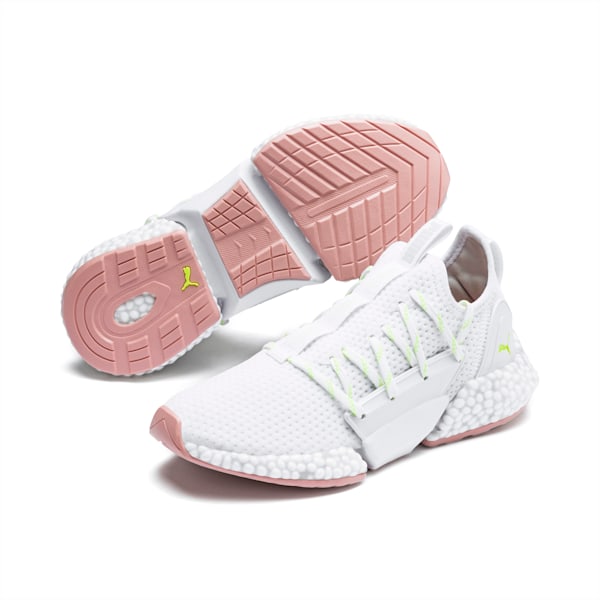 HYBRID Rocket Aero Women's Running Shoes, Puma White-Bridal Rose, extralarge