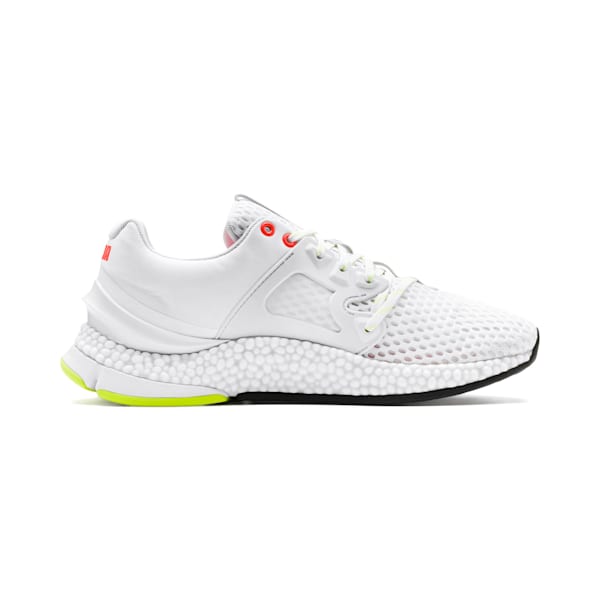 HYBRID Sky Men's Running Shoes, Puma White-Puma Black-Nrgy Red, extralarge-IND
