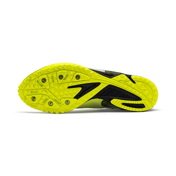 evoSPEED Haraka 6 Distance Track Spikes, Yellow Alert-Puma Black-Puma White, extralarge