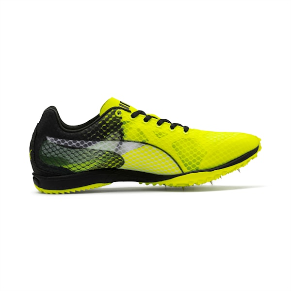 evoSPEED Haraka 6 Distance Track Spikes, Yellow Alert-Puma Black-Puma White, extralarge