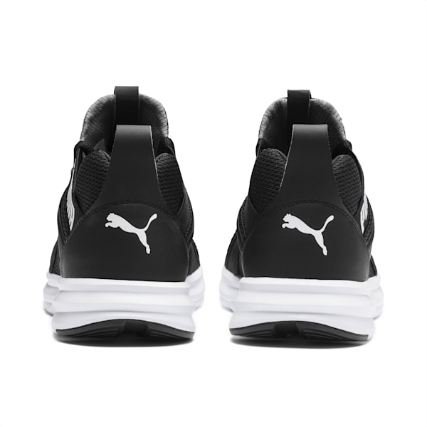 Enzo Sport Men's Running Shoes, Puma Black-Puma White, extralarge-AUS