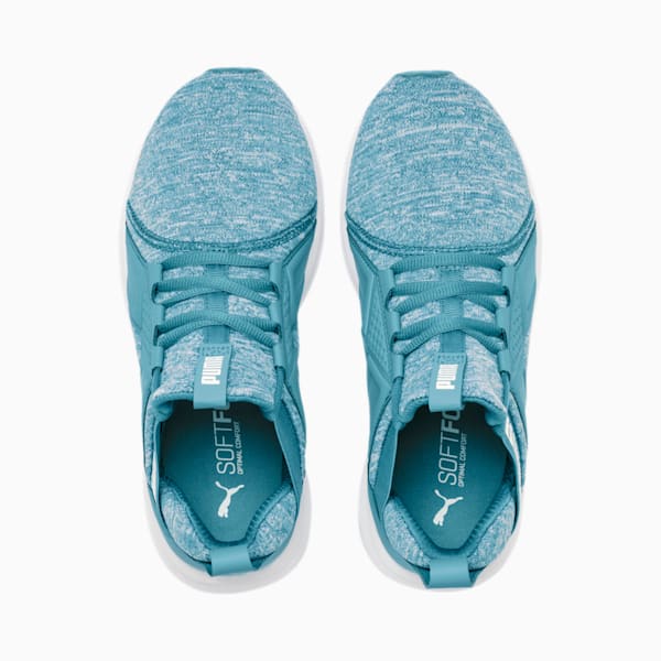 Enzo Heather Women’s Sneakers, Bluestone-Milky Blue-White, extralarge