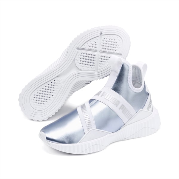 Defy Mid Metallic Women s Training Shoes PUMA