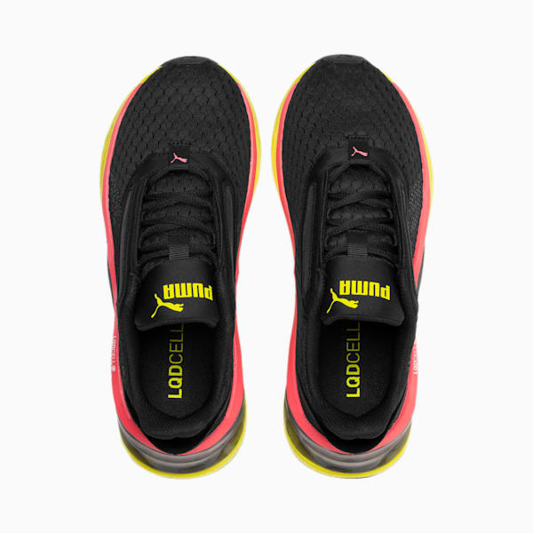 LQDCELL Shatter XT Women's Training Shoes, Puma Black-Yellow Alert, extralarge