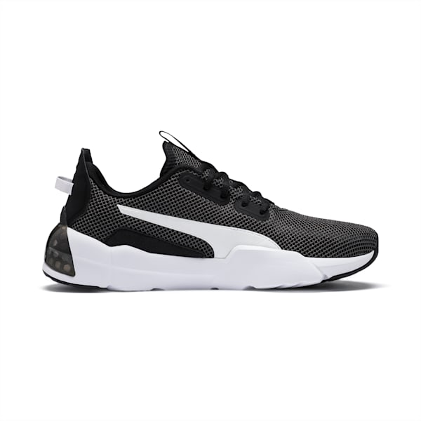 Cell Phase Men's Running Shoes, Puma Black-Puma White, extralarge-IND