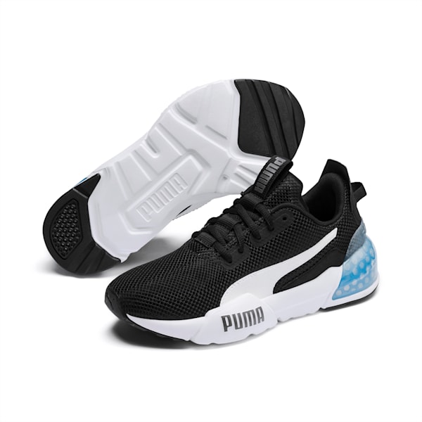 CELL Phase Women's Training Shoes, Puma Black-Puma Silver, extralarge