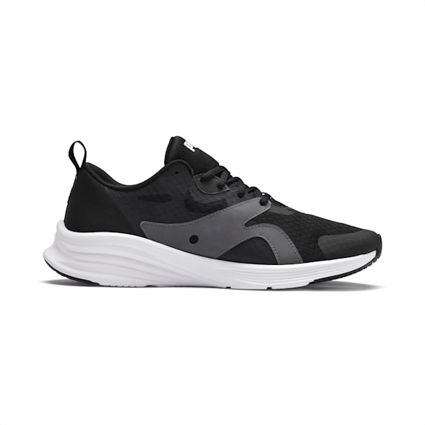 HYBRID Fuego Men's Running Shoes, Puma Black-Puma White, extralarge-IND