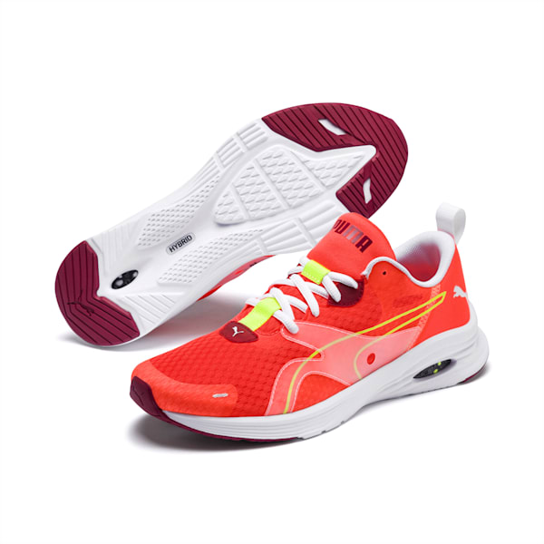 HYBRID Fuego Men's Running Shoes, Nrgy Red-Rhubarb, extralarge
