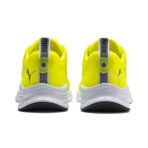 HYBRID Fuego Lights Men's Running Shoes, Yellow Alert, extralarge