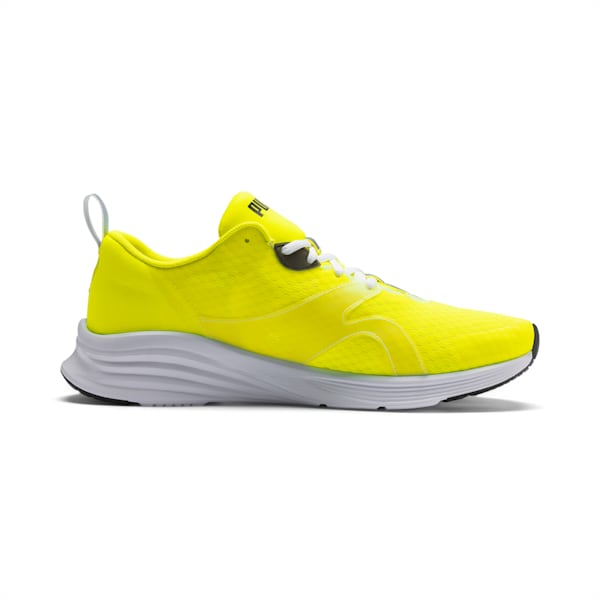 HYBRID Fuego Lights Men's Running Shoes, Yellow Alert, extralarge